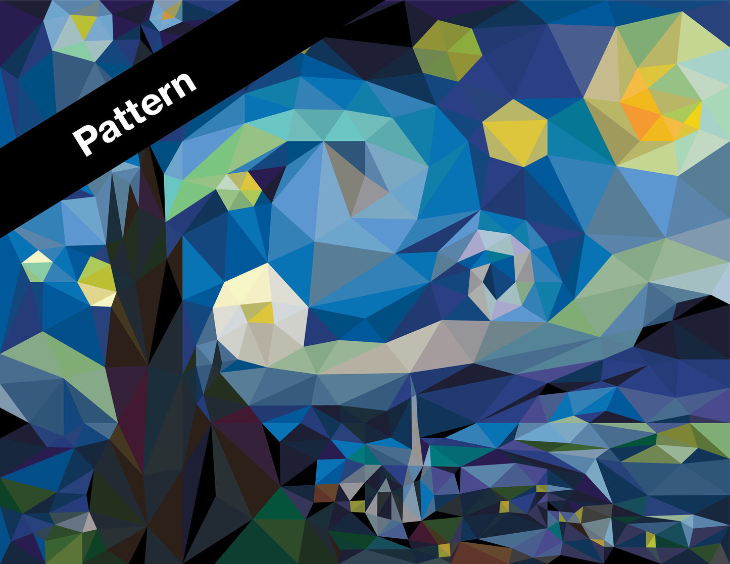 Starry Night Pattern
