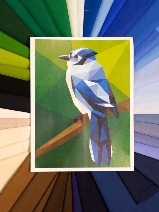 BJ the Blue Jay Fabric Pack