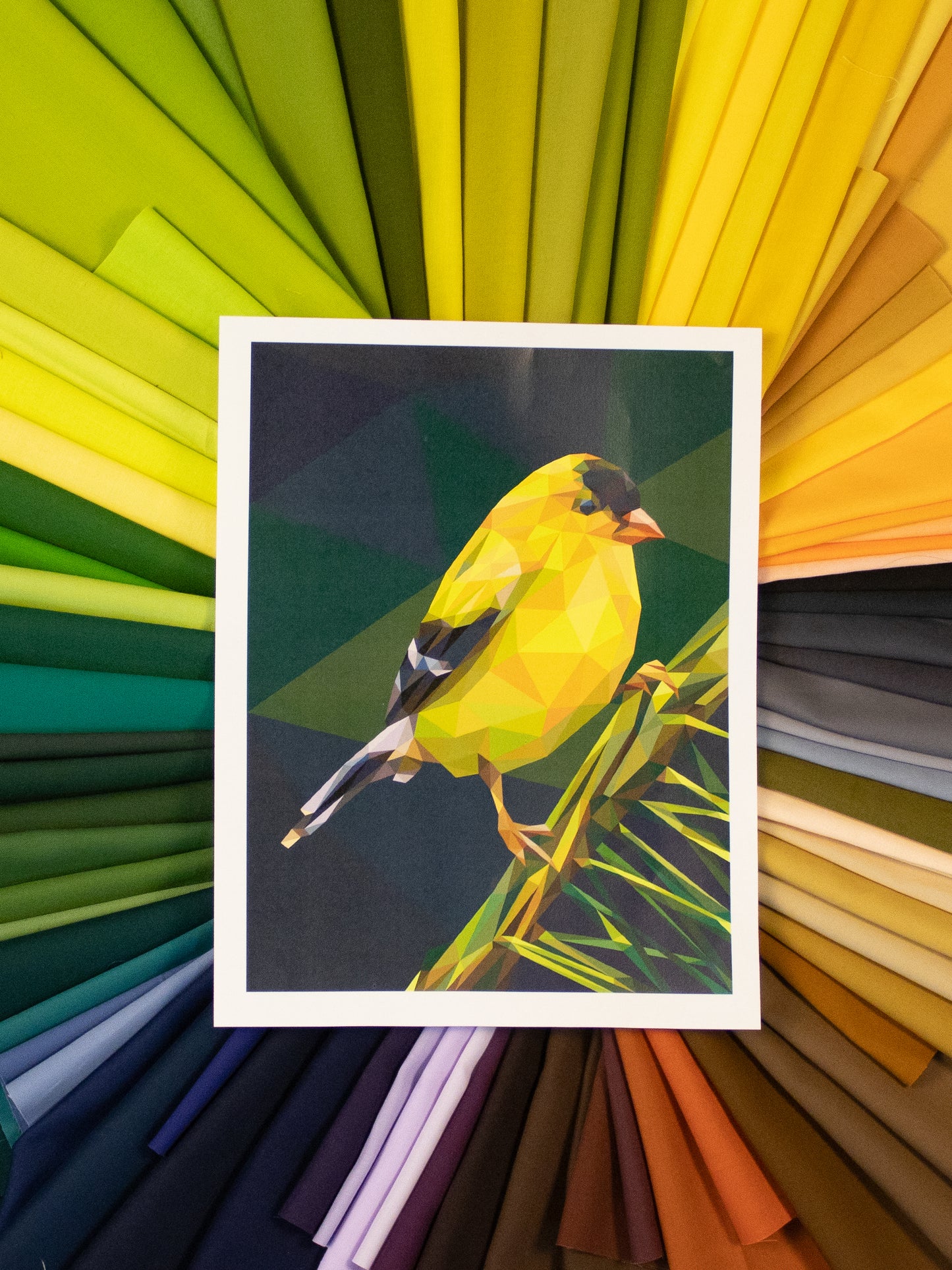 Chip the Goldfinch Fabric Pack