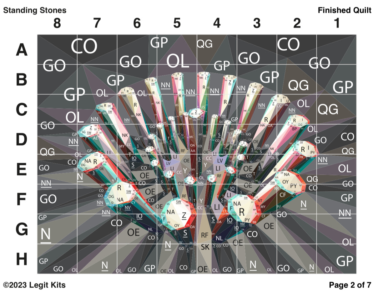 Standing Stones Quilt Kit