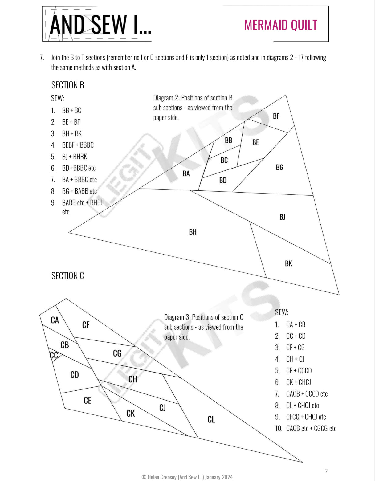 Reaching Quilt Kit