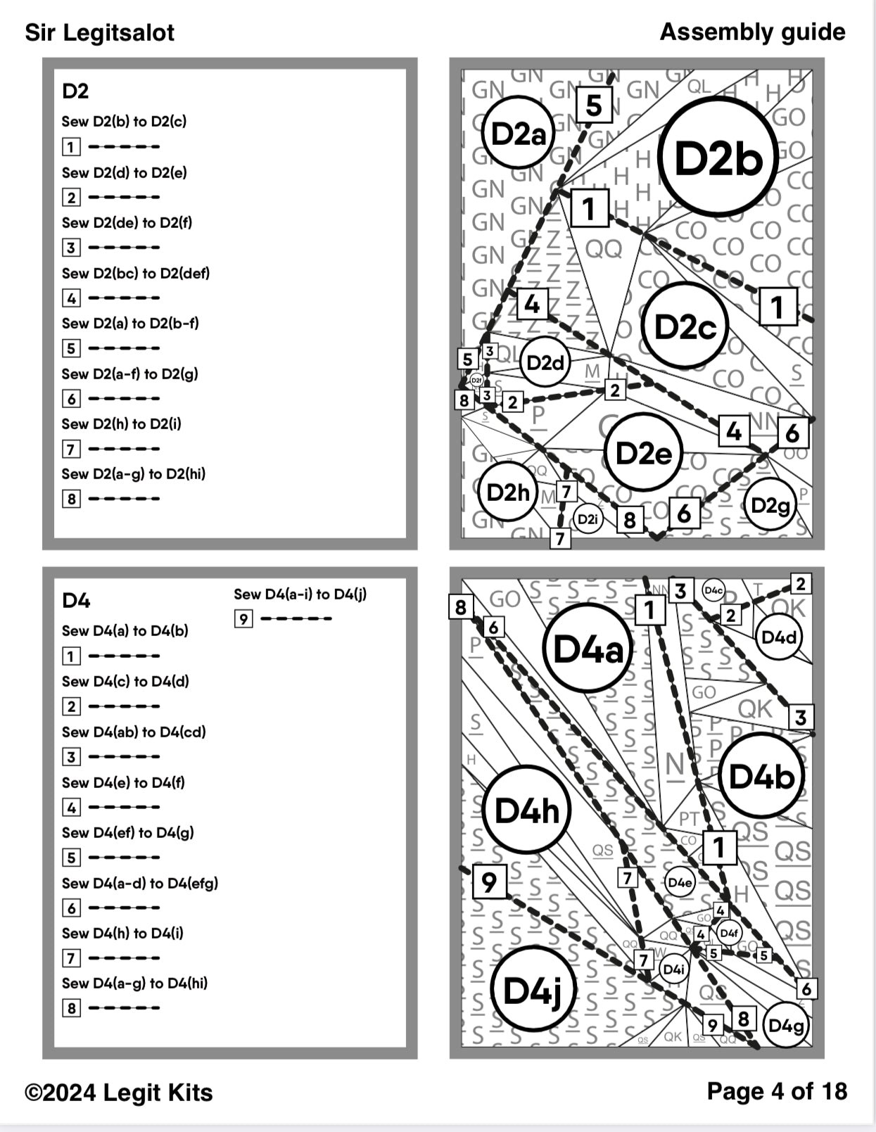 Sir Legitsalot Pattern Preorder