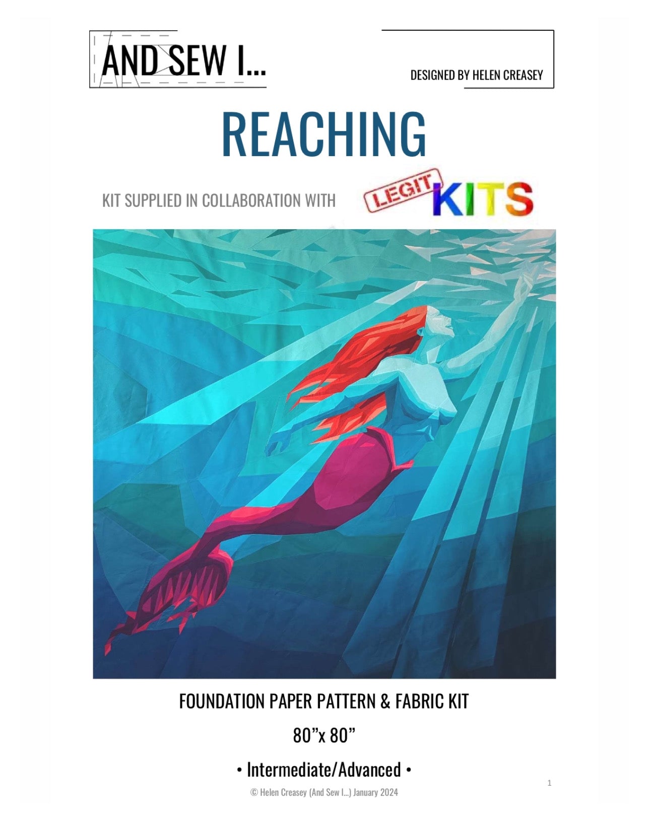 Reaching Quilt Kit