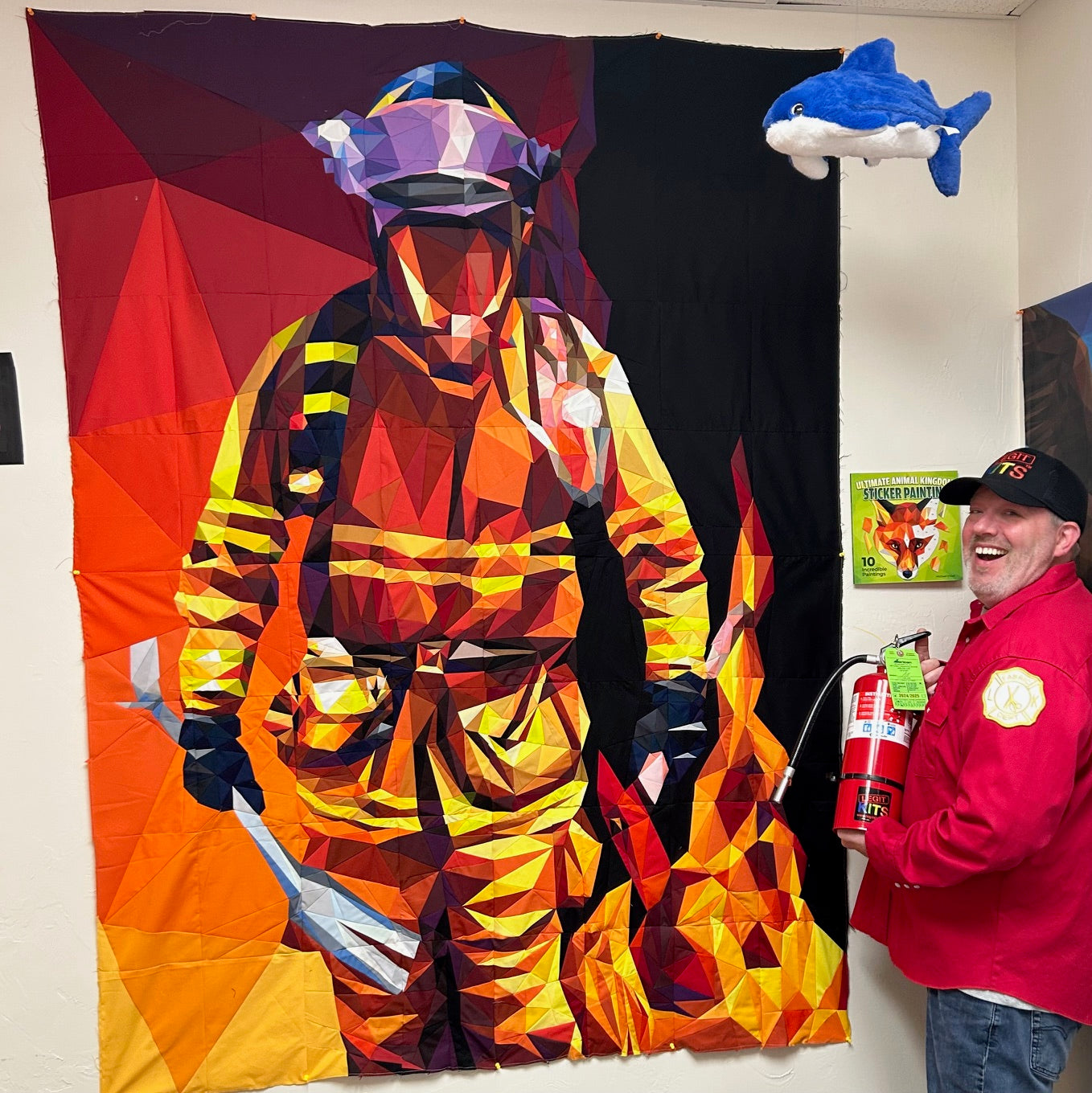 Firefighter Quilt Kit (CONFETTI)
