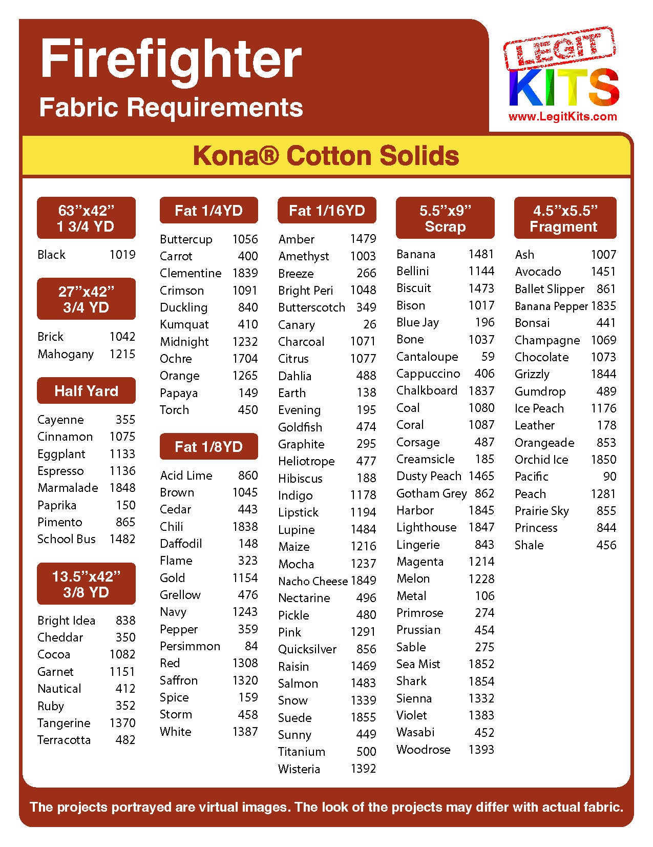 Firefighter Quilt Kit