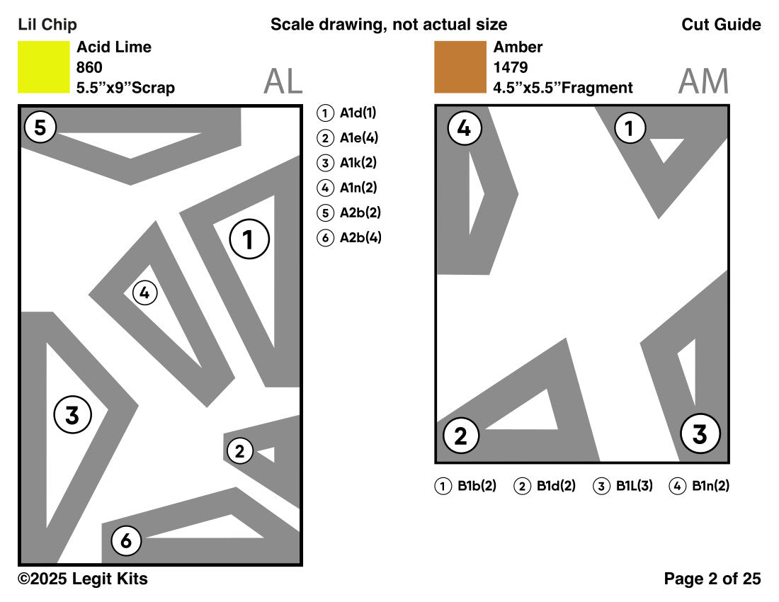 Lil Chip Quilt Kit