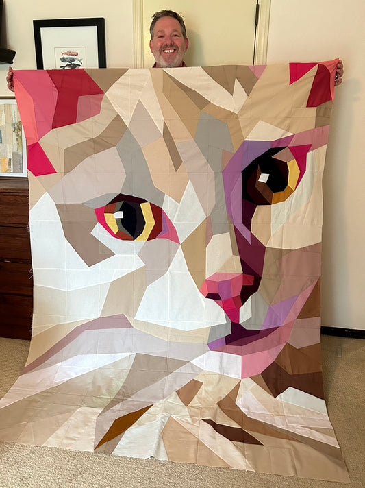 Drum the Cat Quilt Kit