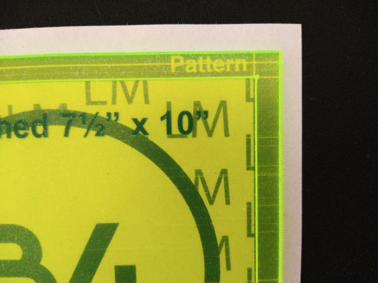 Legit Kits Square Up Ruler 7.5x10"