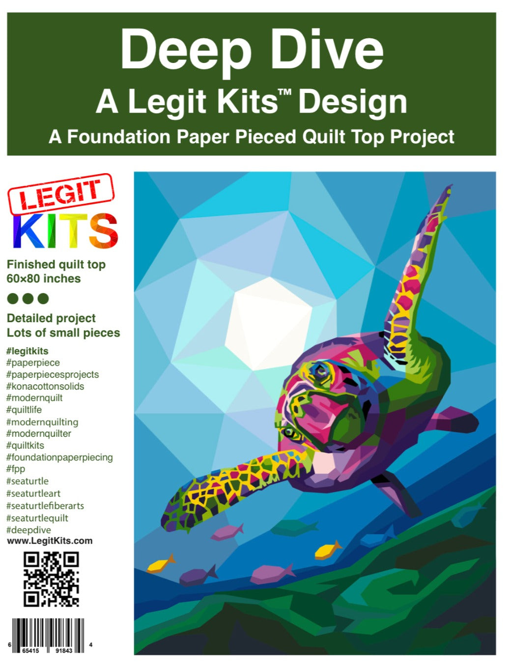 Legit Monarch Quilt Kit – Legit Kits
