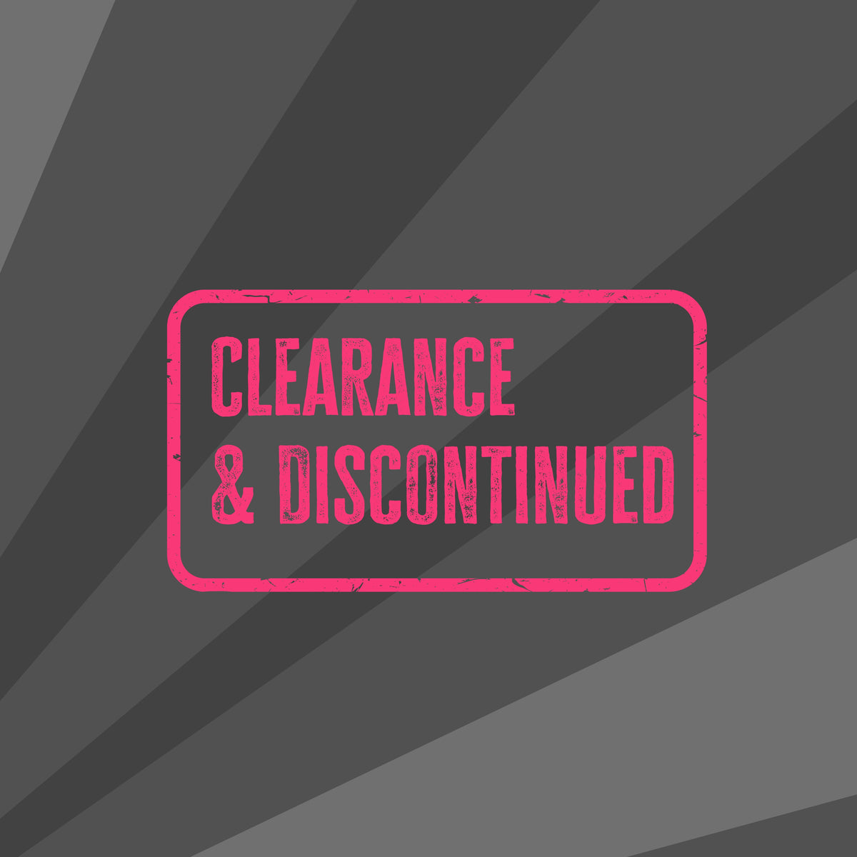 Clearance & Discontinued