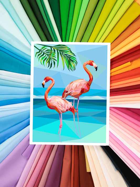 Flamingoes Fabric Pack
