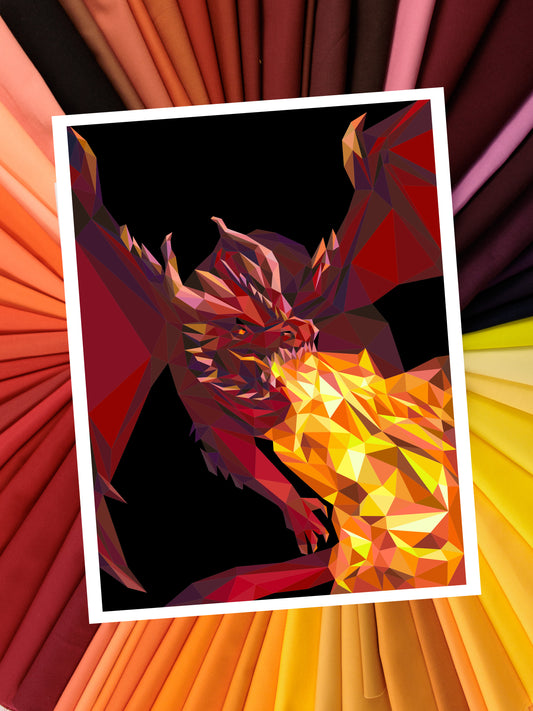 Toasty the Dragon Fabric Pack