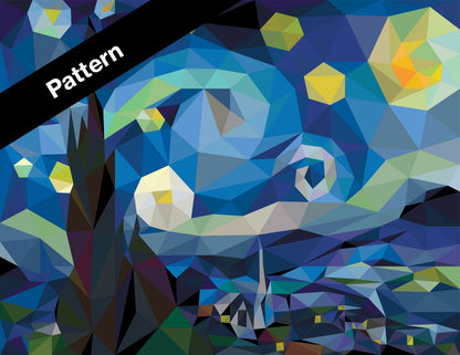 Starry Night Pattern