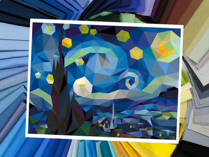 Starry Night KONA Fabric Pack