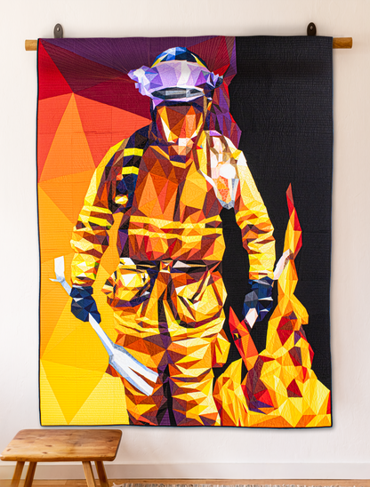 Firefighter Quilt Kit (CONFETTI)