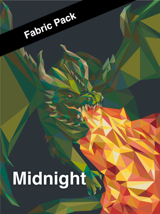 Wasabi the Dragon Fabric Pack