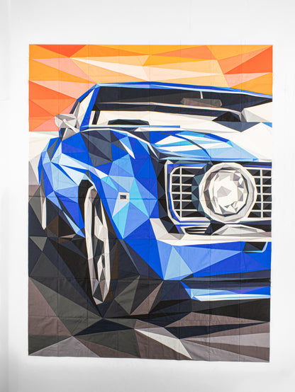 Muscle (Blue) Quilt Kit