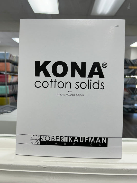 Kona Cotton Solids Color Card