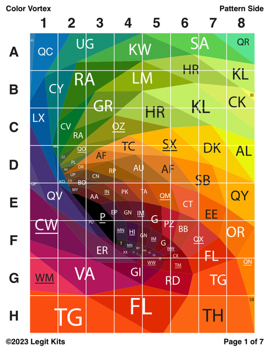 Color Vortex Pattern Preorder