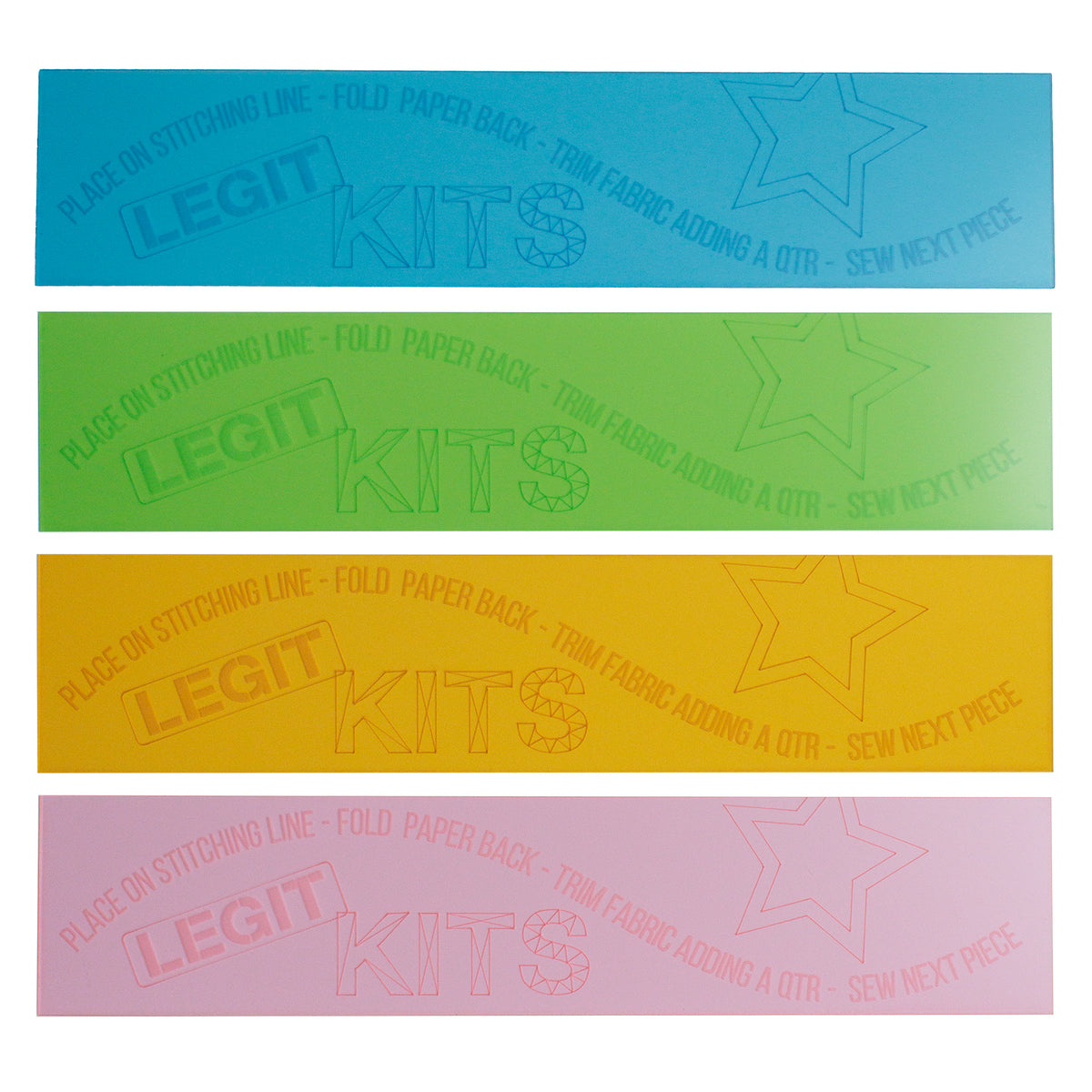 Legit Kits Flip & Fold Ruler