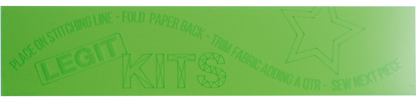 Legit Kits Flip & Fold Ruler