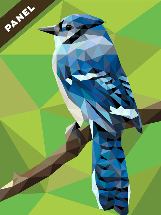 BJ the Blue Jay Panel