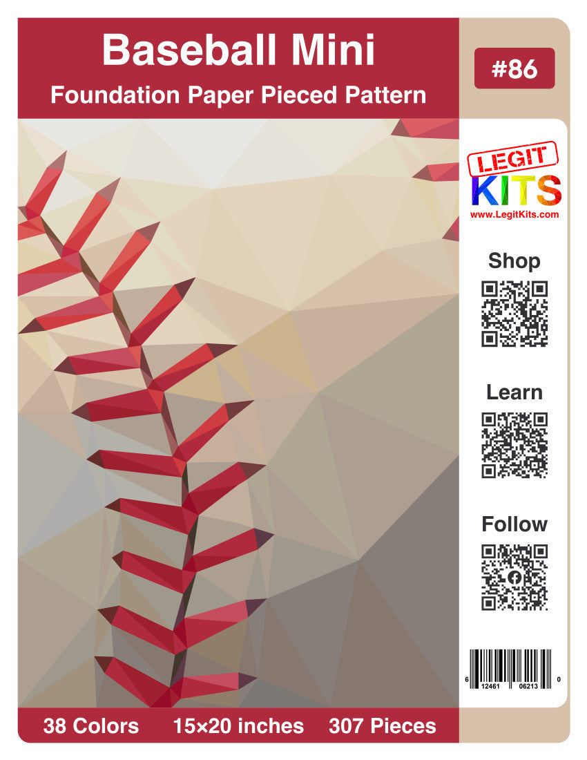 Baseball Mini Pattern