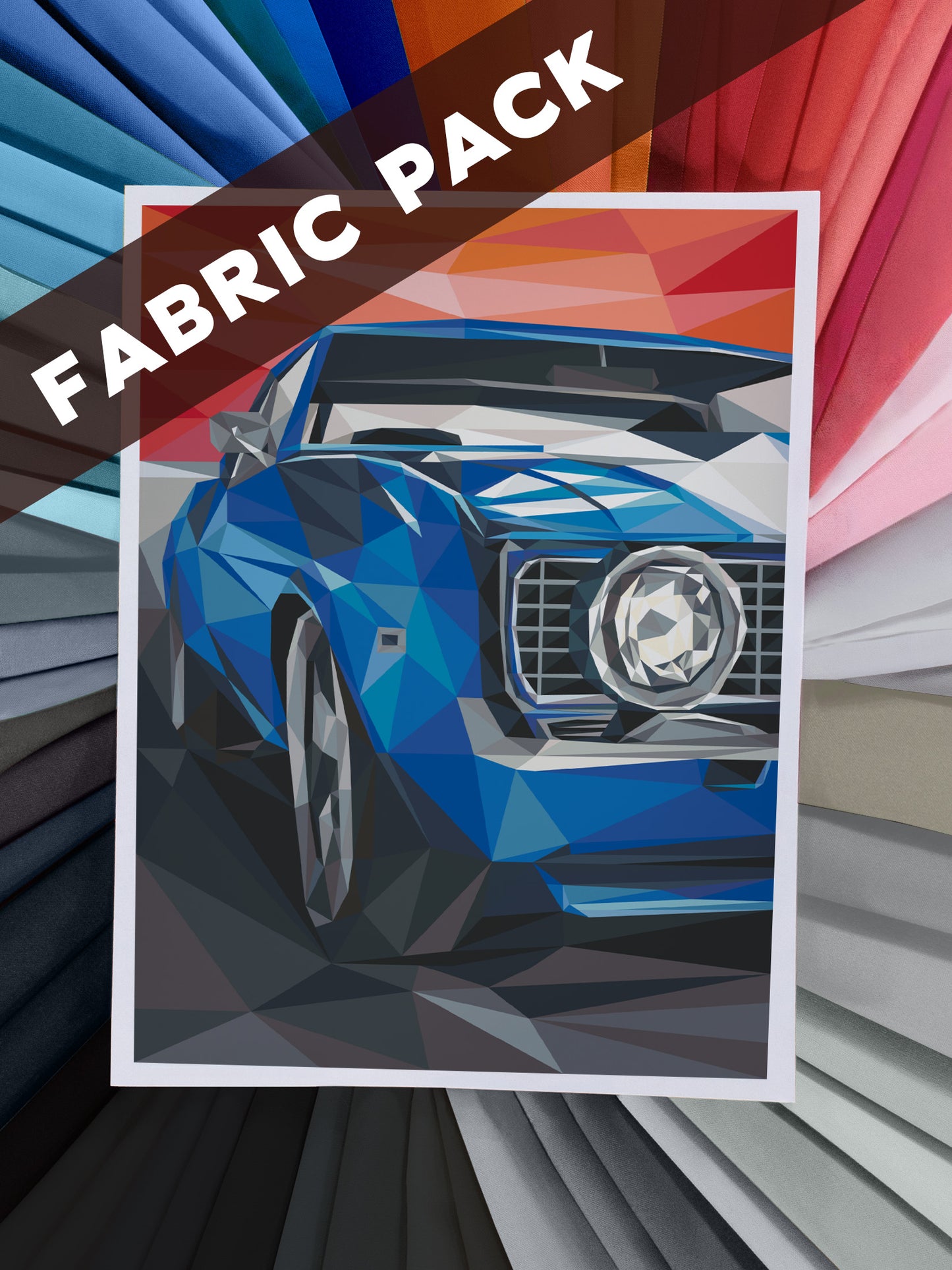 Muscle (Blue) Fabric Pack