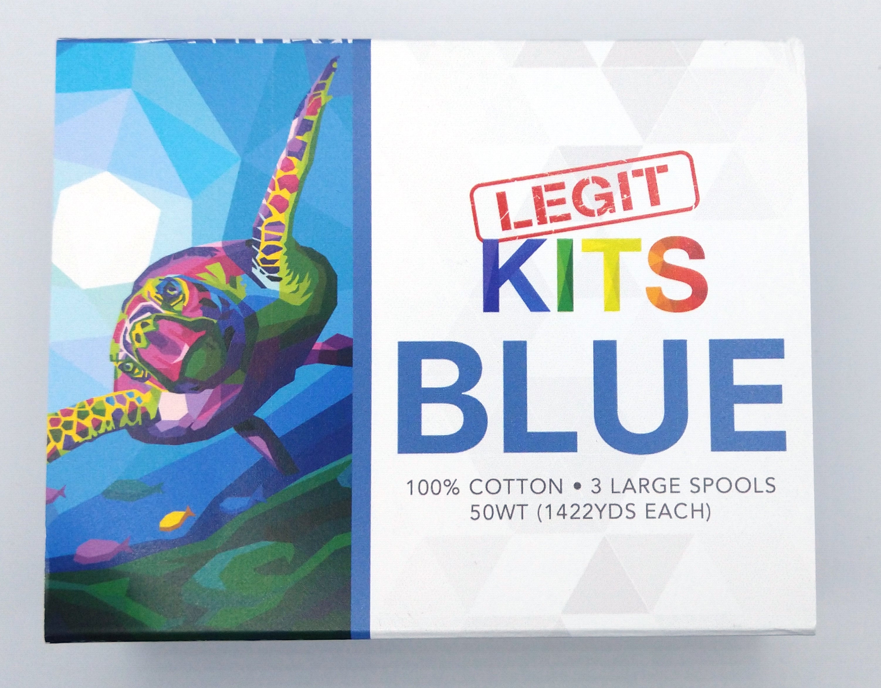 Legit Thread Kit Aurifil Thread Collection - Blue – Legit Kits