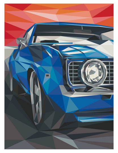 Muscle (Blue) Quilt Kit