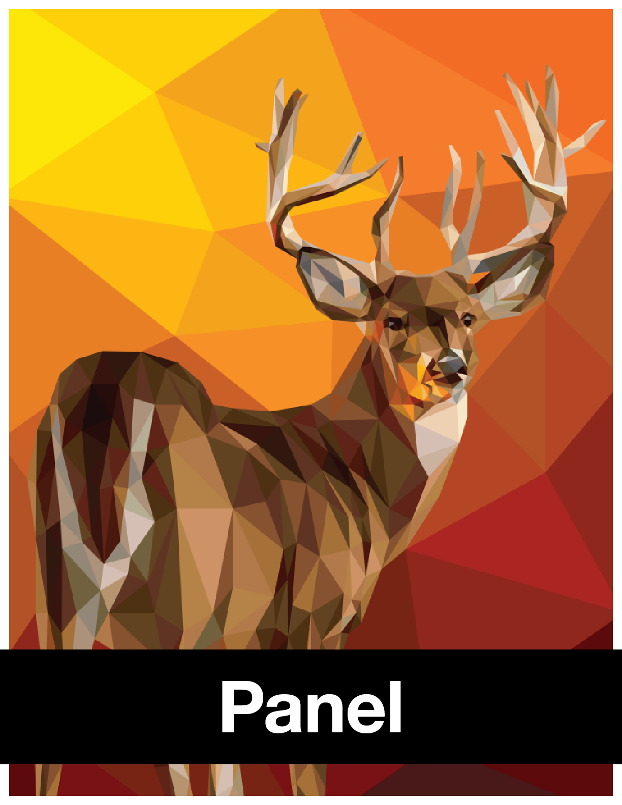 Whitetail Buck Panel