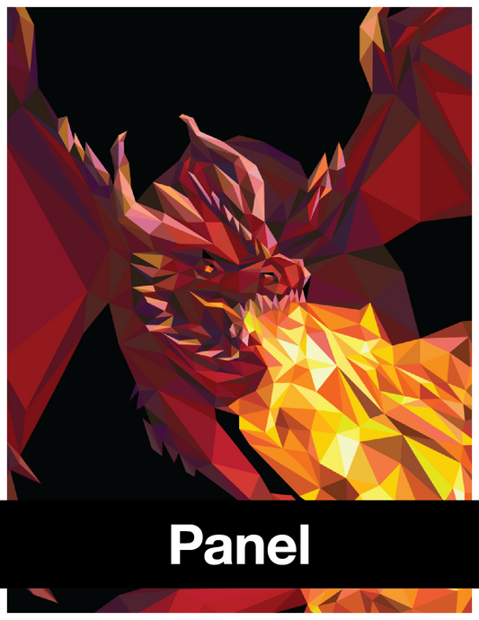 Toasty the Dragon Panel