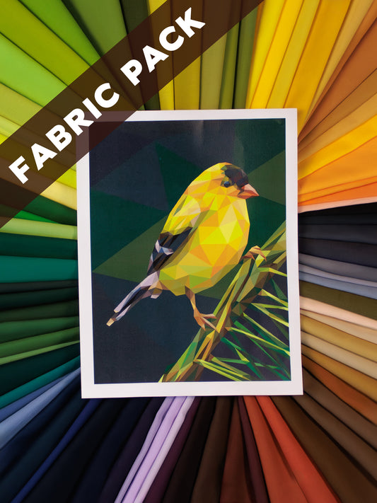 Chip the Goldfinch Fabric Pack