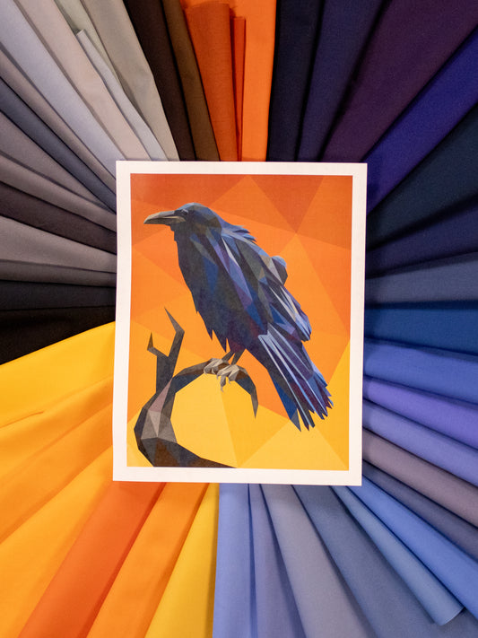 Edgar the Raven Fabric Pack