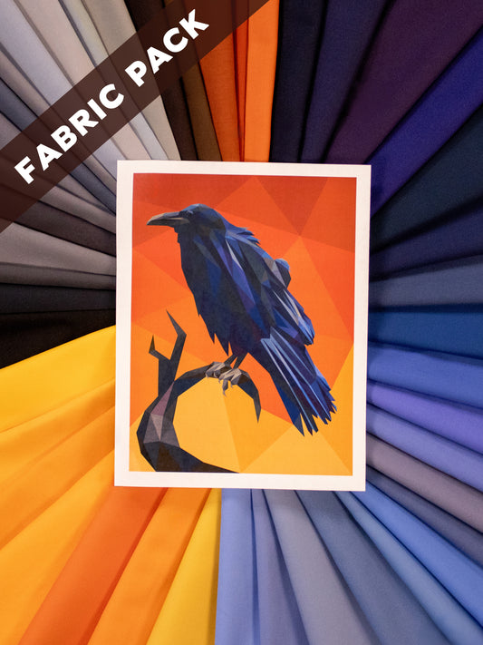 Edgar the Raven Fabric Pack