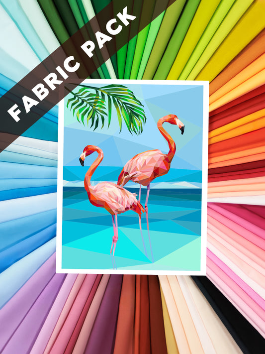Flamingoes Fabric Pack