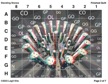 Standing Stones Pattern