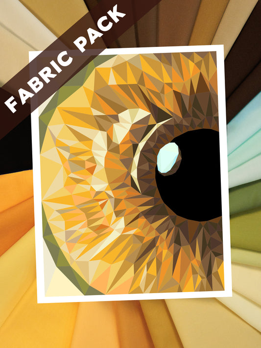 Hazel Iris Fabric Pack
