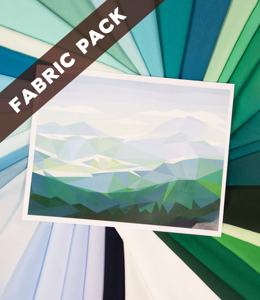 Hazy Hills Central Fabric Pack (KONA)