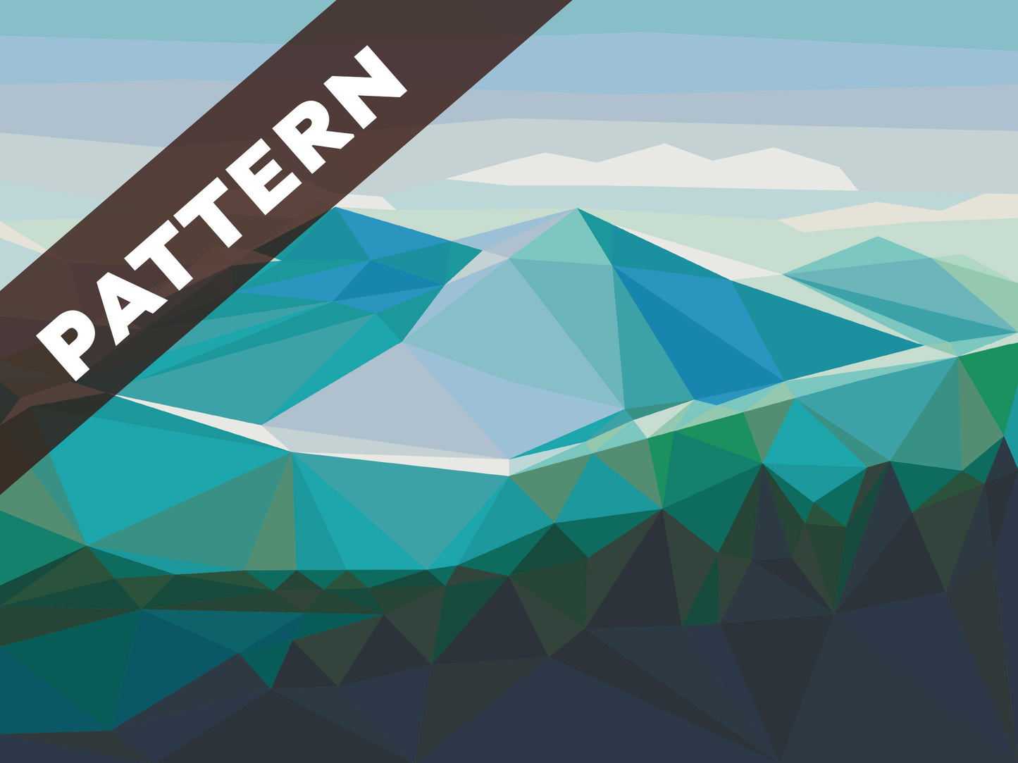 Hazy Hills East Pattern (CONFETTI)