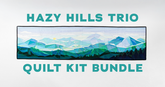 Hazy Hills Trio Quilt Kit Bundle