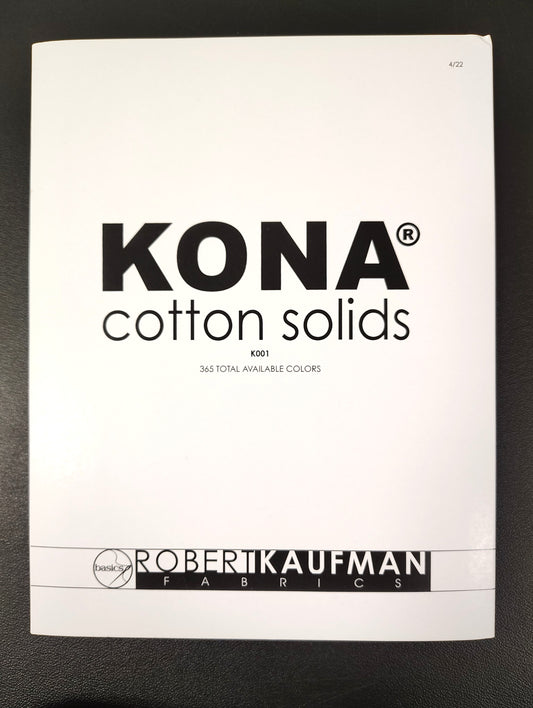 Kona Cotton Solids Color Card