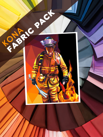 Firefighter KONA Fabric Pack