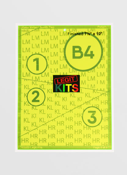 Legit Kits Square Up Ruler 7.5x10"