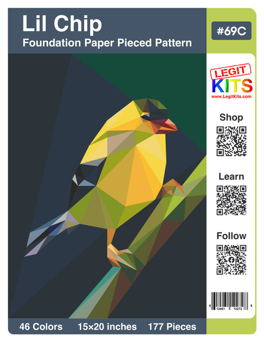Lil Chip Quilt Kit (CONFETTI)
