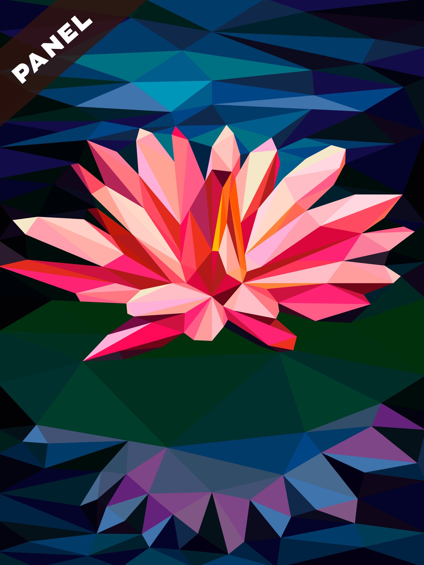 Water Lily Mini Panel