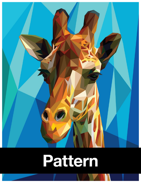 Giraffe Duo art 2024 quilt kit