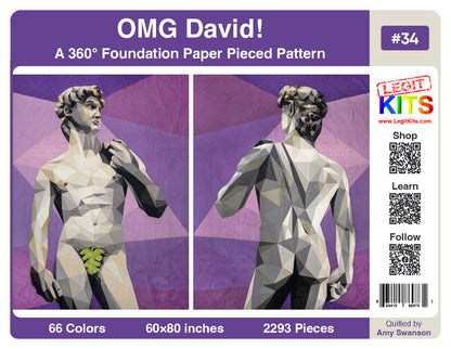 OMG David 360 Degree Quilt Kit Bundle