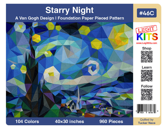 Starry Night Pattern (Confetti)