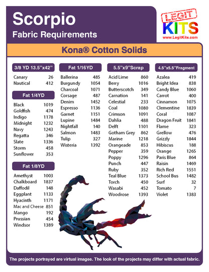 Scorpio Fabric Pack